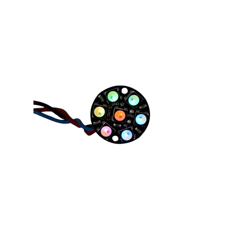NeoPixel Jewel - 7x5050 LED RGBW con controladores integrados Adafruit: 2860