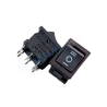 Rocker switch 30x25mm color negro