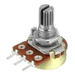 Potenciómetro Lineal de 1 vuelta 5K ohm