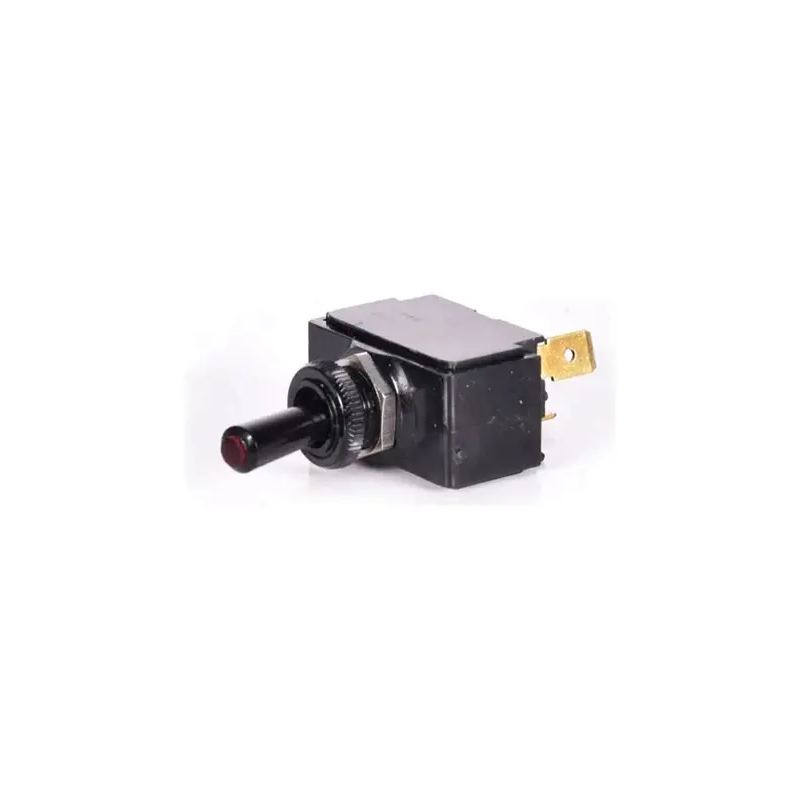 ROCKER SWITCH CON PALANCA ILUMINADA COLOR ROJO