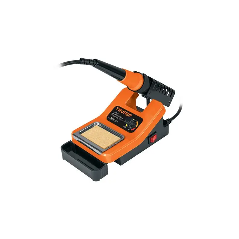 Cautín para electrónica con estación Truper 48 W