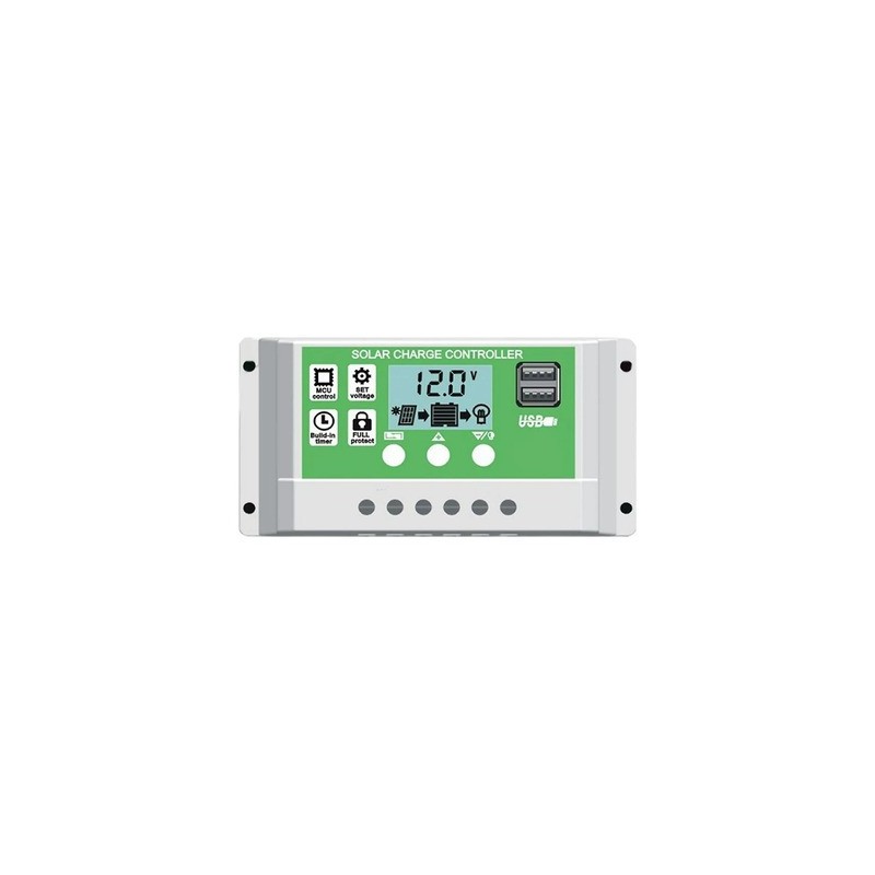 Controlador de carga de batería para panel solar
