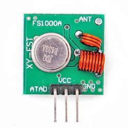Módulo Transmisor RF 433 Mhz