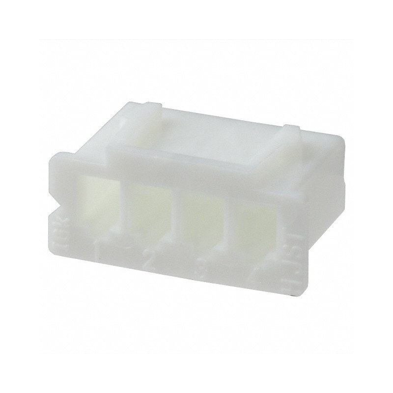 Conector JST 4 P. 2.54mm HEMBRA