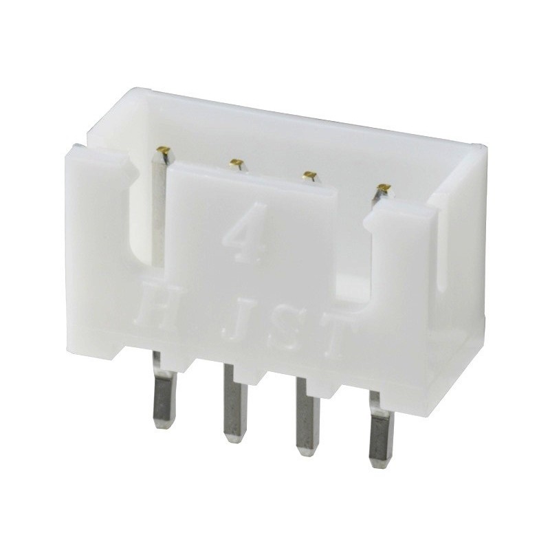 Conector JST 4 P. 2.54mm MACHO RECTO
