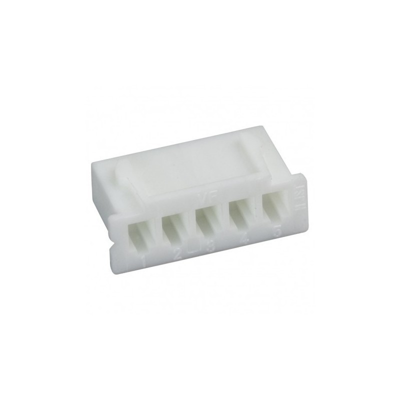 Conector JST 5 P. 2.54mm HEMBRA