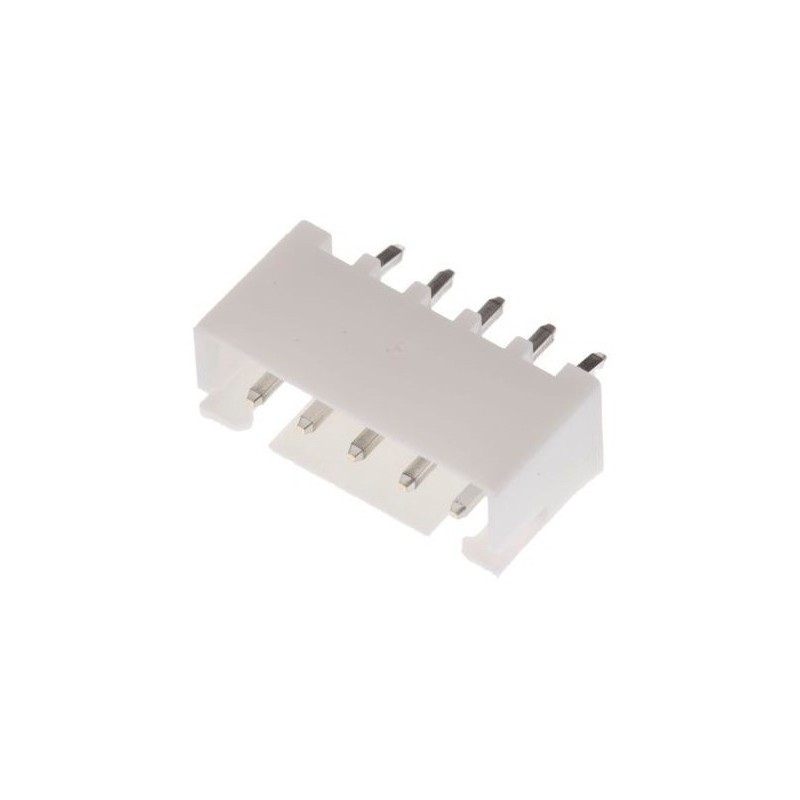 Conector JST 5 P. 2.54mm MACHO RECTO