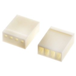 Conector Molex 2.54mm 4 P. HEMBRA RECTO