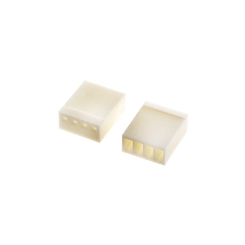 Conector Molex 2.54mm 4 P. HEMBRA RECTO