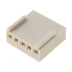 Conector Molex 2.54mm 5 P. HEMBRA RECTO