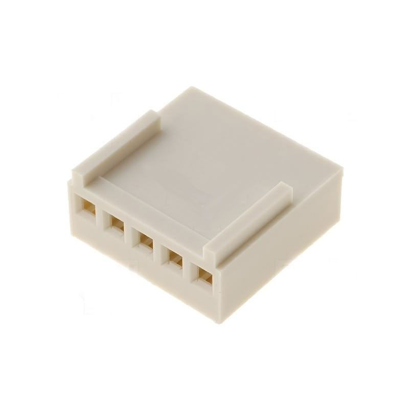 Conector Molex 2.54mm 5 P. HEMBRA RECTO