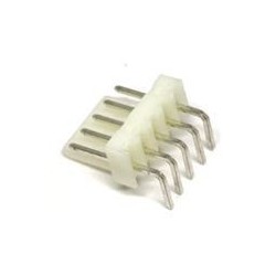 Conector Molex 2.54mm 5 P. MACHO 90º