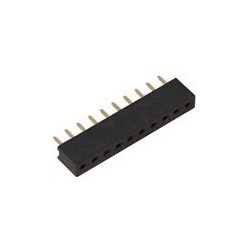Header hembra 2mm 10x1 para XBEE