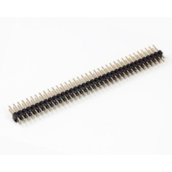 Header macho 2.54mm 40X2 Posiciones.
