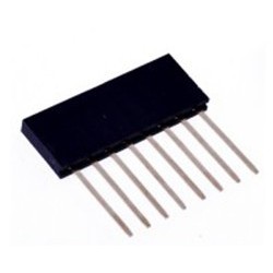 Header hembra 8X1 ARDUINO 2.54mm.