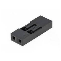 Conector Dupont 2X1 2.54mm.
