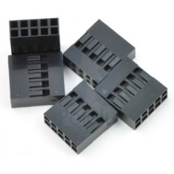 Conector Dupont 5X2 2.54mm.