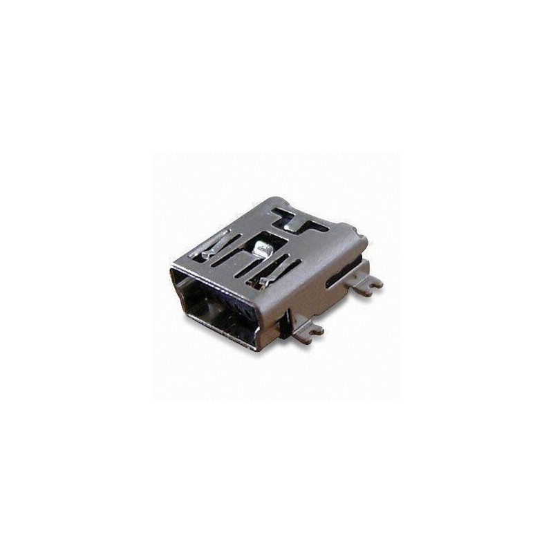 Conector mini USB 5 pines.