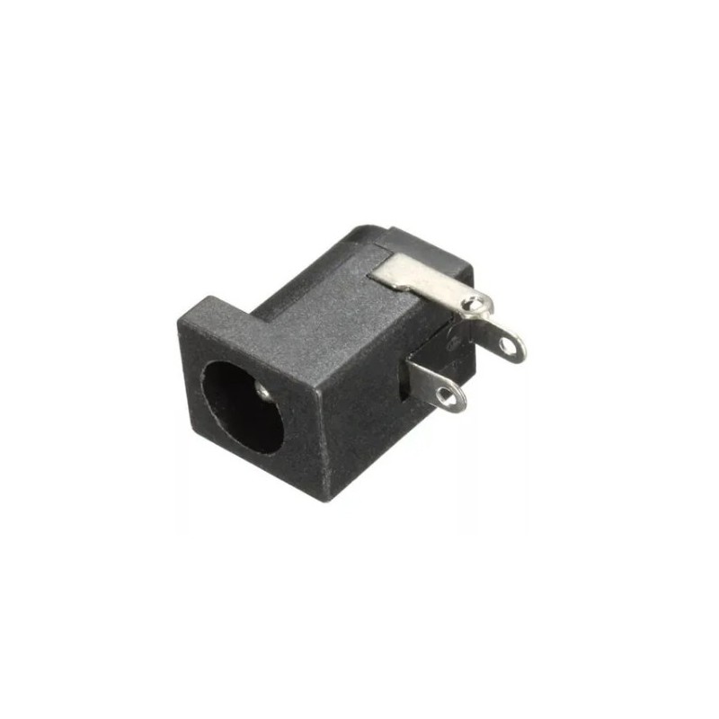 Jack DC 2.1mm angulo.