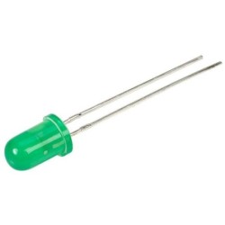 Led 5mm opaco verde