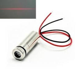 Diodo Laser 5mW (12x35mm)