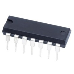 SN74LS47 Decodificador 7 segmentos Anodo Comun PDIP 16