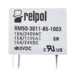 Relevador RELPOL 3v 10A 5 pines