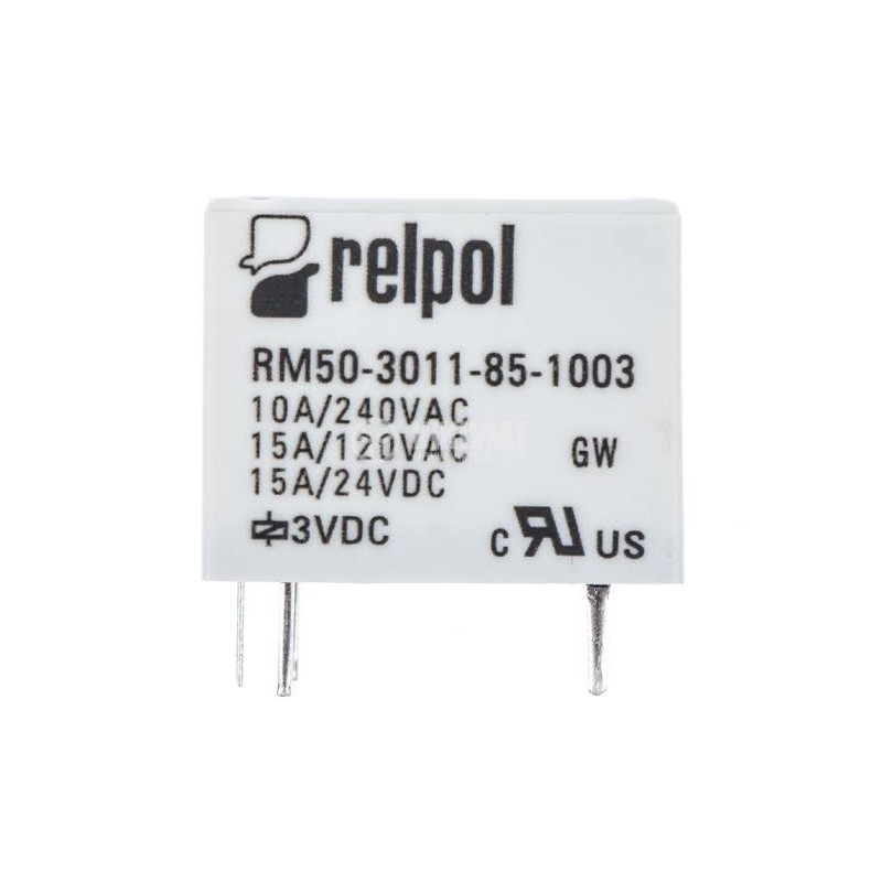 Relevador RELPOL 3v 10A 5 pines