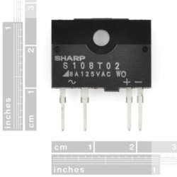 S208T02 Relevador Estado Sólido 8A 1.4V