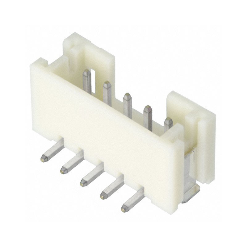 Conector JST 2.54mm 5 pos. Angulo.