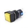 Switch cuadrado SPDT (amarillo)