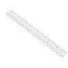 Header macho 2.54mm 40 posiciones (blanco).