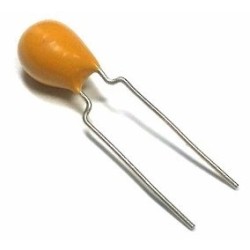 Capacitor de tantalio Th 22uf 35V.