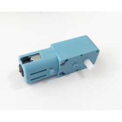 Motorreductor azul recto 120:1