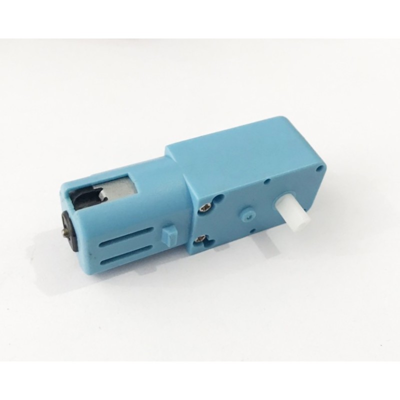 Motorreductor azul recto 120:1