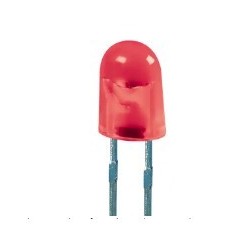 Led 5mm opaco rosa