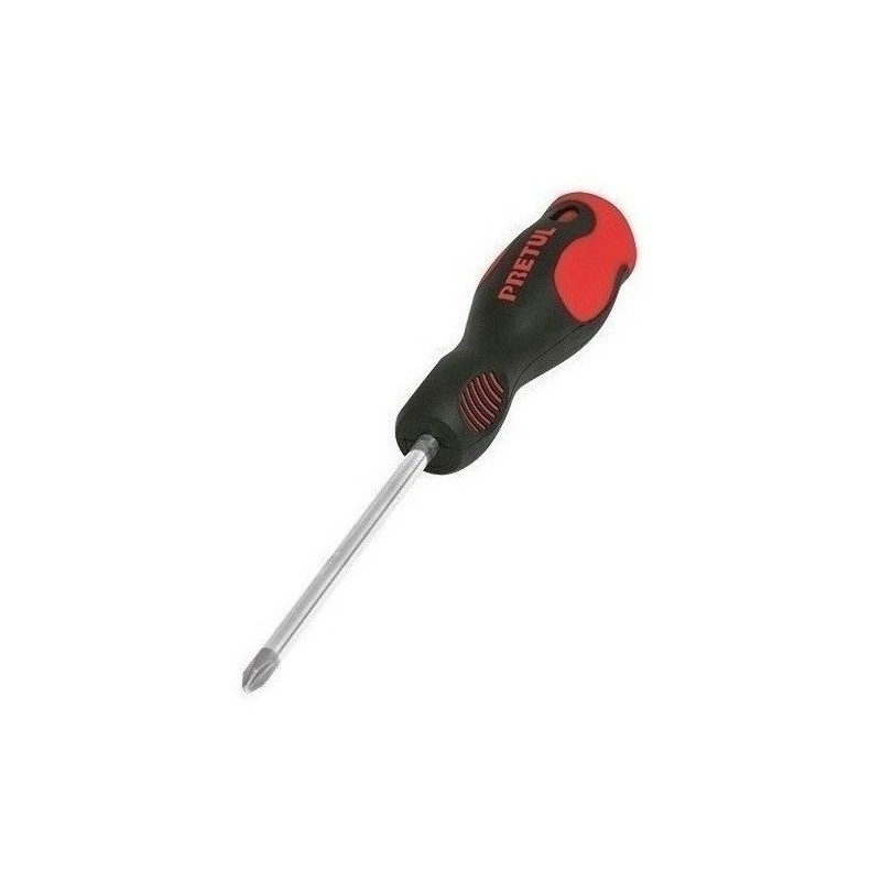 Desarmador plano, 3/16 x 3', mgo comfort grip, pretul