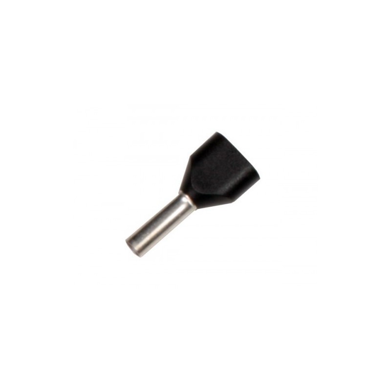Terminal Puntera Doble para Cable 2x1.5mm 2x16 AWG