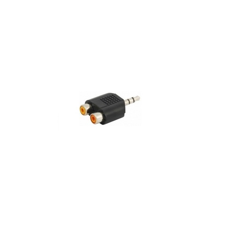 Adaptador Audio Jack 3.5mm  (RCA Doble)