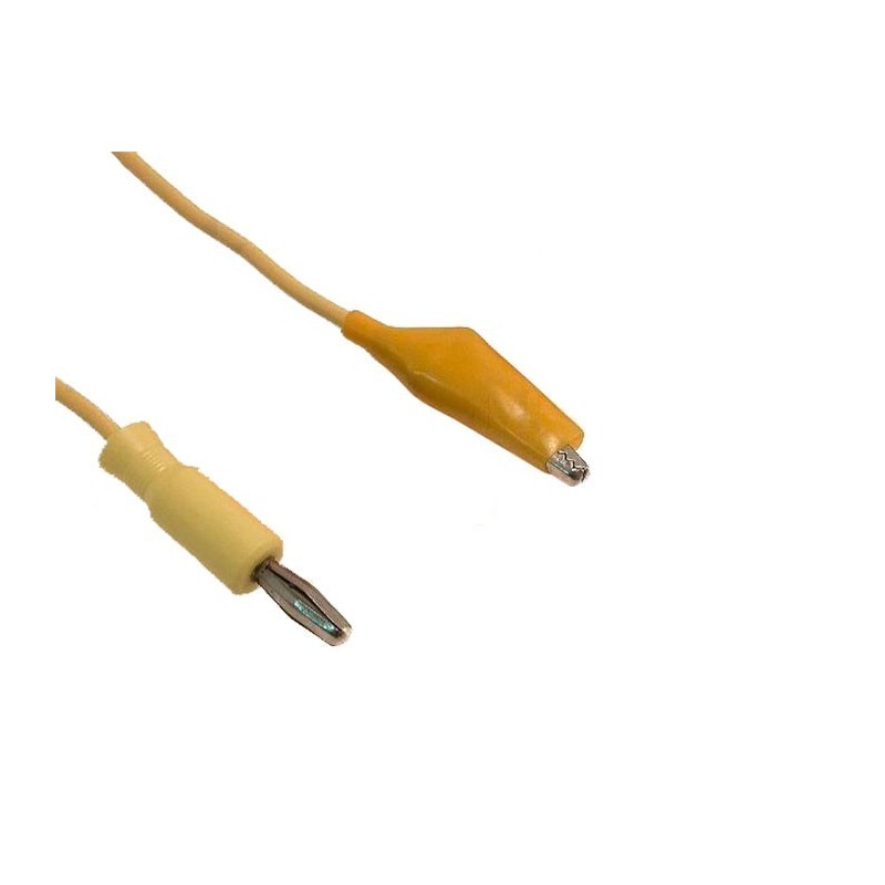 Cable Banana-Caiman AMARILLO.