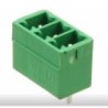 Euro terminal de bloque 3 posiciones macho recto 3.81mm