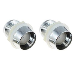 Porta led plastico de 10mm plateado
