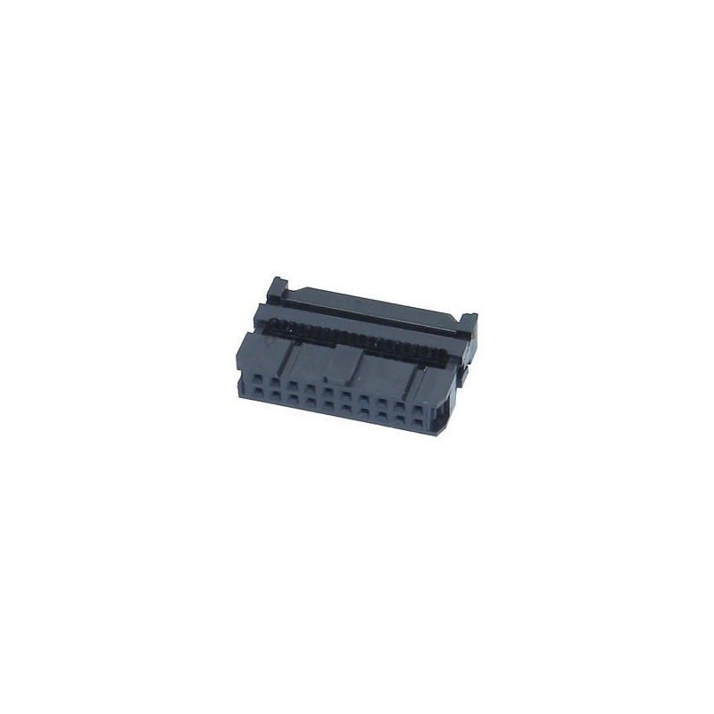 Conector IDC 20 (10X2) HEMBRA 2.54mm.