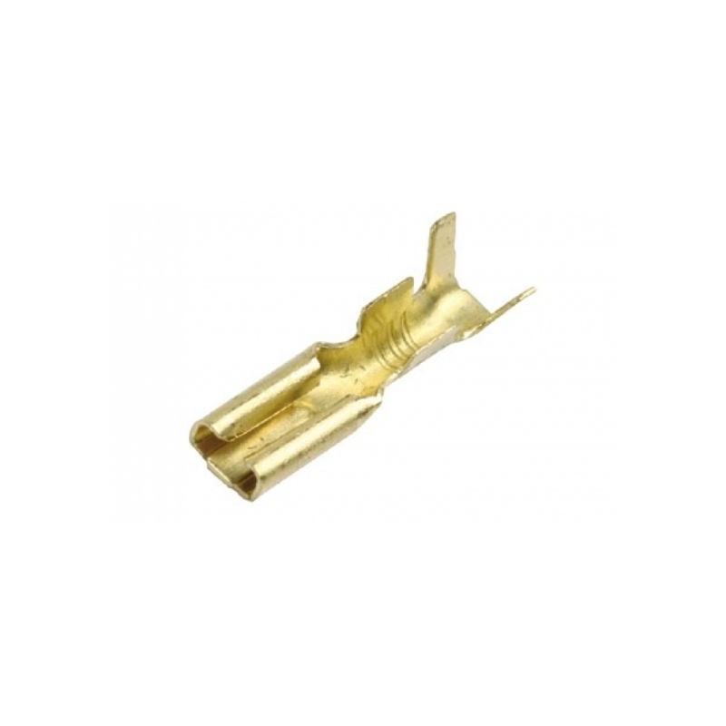 Terminal faston hembra, desnuda de 1/8 inch