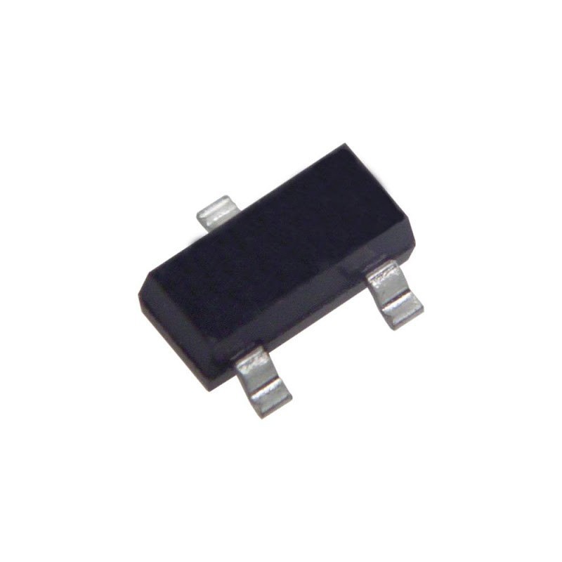 Transistor SMD MMBT3904 NPN.