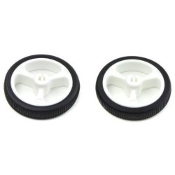 Llanta blanca par. (Pololu...