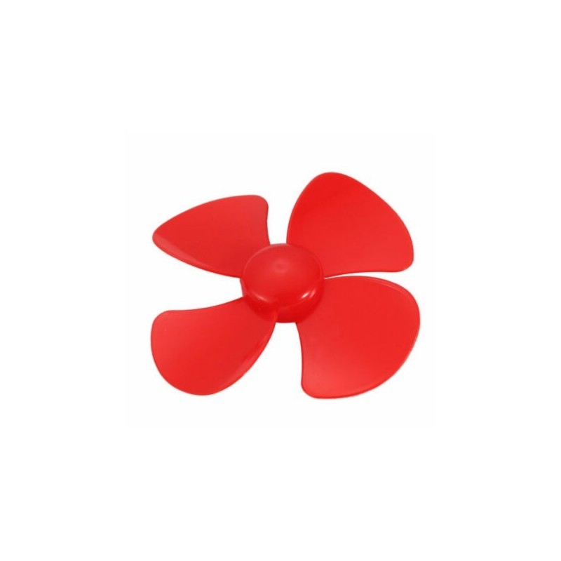 Hélice de Plástico Color Rojo 55mm