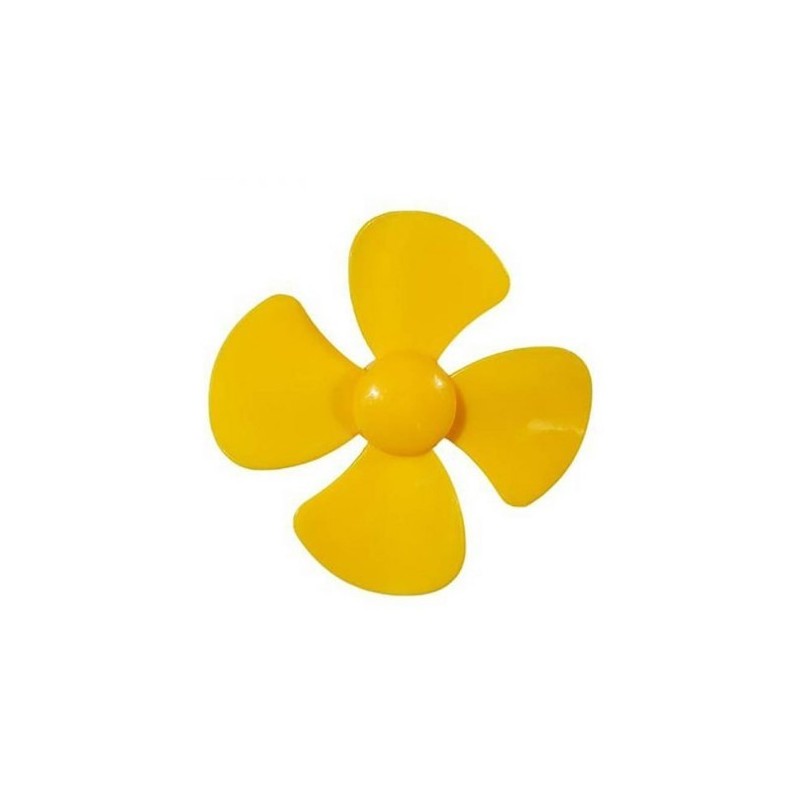 Hélice de plástico Color Amarillo 40 mm