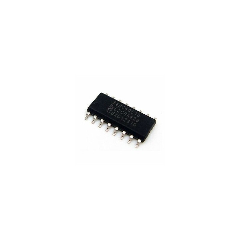 74HC4051 Multiplexor 8:1 SMD