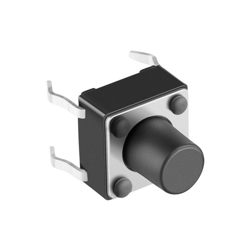 Push button 4 pines Th 6x6mm vástago 3mm